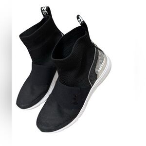 Black Slip-On Sneakers